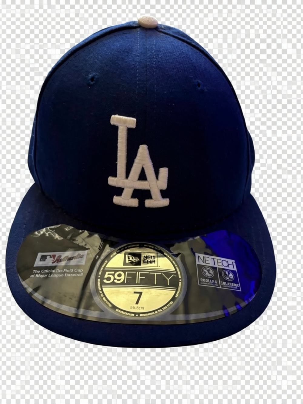 New Era LA Dodgers 59FIFTY Fitted Hat - Royal Blue & White